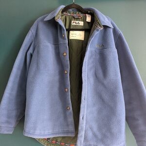 Fila Blue Quilted Jacket